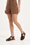 Meers Women's Genuine Leather Sandals - Brown Suede - 6