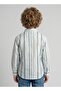Boys Striped Cotton Long Sleeve Shirt - 2