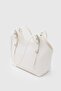 Pigalle Casual Shoulder Bag Cream - 3