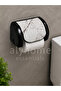 3-Piece Wc Set Clink Trash Can Wc Paper Holder+Brush - 5