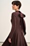 Women's Elora Organic Cotton Dress Bitter Brown