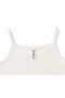 H&C Girls' 3-Piece 100% Cotton String Strap Undershirt Soft Breathable Underwear Undershirt - 6
