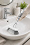 Sink with Handle, Bathtub, Toilet, Brush, Hard-Tipped Brush - 3