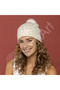 Alpaca Gold Paillettes White Hand Knitting Yarn 9301 - 8