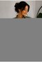 Women's Khaki Cotton Linen Single Pocket Wooden Button Bohemian Pinterest Oversize Loose Long Sleeve Shirt
