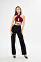 Cross-Tie Halter Neck Lina Crop - 2