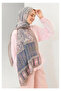 Tencel Monare Shawl Bohemian Blue Gray - 2