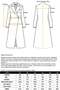 Buttoned and Button Detailed Double-Breasted Premium Coat Stone 3170 - 8