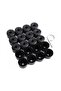 - Vw Bora Wheel Bolt Cover Black Color 20 Pieces Set 17mm 1k06011739b9