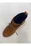 Genuine Leather Suede Lace-Up Zippered Boots Women's Shoes - 4