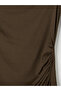 Esvab • Modern & Distinctive Asymmetrical Cut Blouse with Lace Detail - 6