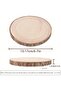 7-8 Inch Large Natural Wood Slice with Bark, Unfinished Wooden Coasters Circles, Blank Round Wood Ornaments Slices Bulk for Centerpieces Craft Wedding Party Christmas Decor - 3