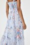 Frill-trimmed smocked-bodice dress - 4