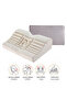 Visco Thermoswitch Techno Premium Visco Pillow with Neck Support 54X30 cm - 4