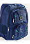 Blue Abstract Kids Backpack 17 Inch - 2