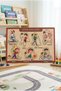 Educational and Fun 3-Piece Wooden Puzzle Set with Storytelling and Find-And-Place Game - 2
