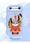 Tecno Spark Slim Compatible Case Camera Protector Blue Silicone Couple Phone Case Rabbit Pattern - 2