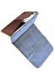 2 in 1 Foldable Prayer Mat and Backrest with Storage Pocket (Silver Grey) - 2