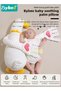 Baby Sleep Soothing Doll with Automatic Soothing Palm, Newborn Patting Pillow, Baby Sleep Soother, Baby Sleeping Nursing Pillow with Remote Control, Infant Exhaust Pillow for Startle Prevention,Cute D - 2