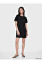 Nevavm Oval Collar Stone Mini Dress with a Difference