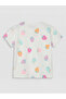 Original Oval Collar Printed Girls' T-Shirt 2-Pack - 5