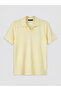 Trendlucky Men's Polo Neck Structured T-Shirt with a Difference - 5