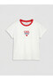 Original Oval Collar Printed Girls' T-Shirt 2-Pack - 7