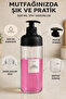2-Pack Transparent Glass Liquid Soap Dispenser - Dishwashing Liquid Dispenser Glass Bottle Bathroom Kitchen Hand Soap Dispenser 500ml - 4