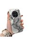Tecno Camon 40 Premier Compatible High-Quality Chinese-Style Black and White Dragon Print Case - 2