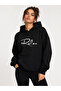 Relax Printed Hooded 2 Thread Raster Sweatshirt