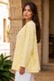 Tassel Detailed Kimono S2335 Yellow - 2
