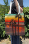 California V3 Double Sided Summer and Winter Canvas Print Tote Bag