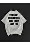 Unisex bicycle collar printed oversize t-shirt - white