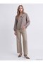 Vizyon New Season Beige Culotte Fit Women's Jean Pants