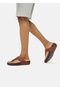 Men's Plain Open-Toe Toe-Post Sandals - 6