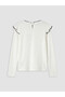 Lcw Kids Ruffle Detailed Crew Neck Girls' T-Shirt - 5