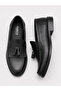 Men's Black Tasseled Loafer Shoes Classic Daily Comfortable Laceless Moccasins Casual - 8