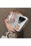 iPhone 17 Compatible Heart-Themed Fox and Rabbit Printed Case, Matching Cover for Friends and Couples - 2