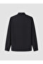 Ozmarka New Season Black Regular Fit Striped Men's Shirt - 7
