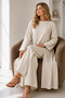 Linen Double Set S0155 Cream - 2
