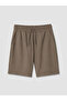 Vizyon New Season Brown Regular Fit Men's Shorts - 5