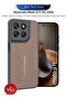 Motorola Moto G77 5G 2026 Fashion Ultimate Design TPU Back Leather Texture Silicone Sides Case Cover