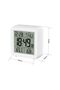 Digital Alarm Clock White 9x9x5cm - 4