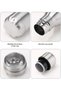 500ml Stainless Steel Water Bottle – Leakproof Reusable Metal Sports Bottle for Hot & Cold Drinks, Portable Water Flask for Gym, Yoga, Travel, Office & Outdoor Activities, Silver - 4