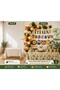 Safari Birthday Decorations Set 1-9 Years Old Balloon Set Happy Birthday Banner 36cm Number Balloon Party Supplies - 4