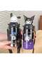 Kuromi Stainless Steel Insulated Water Bottle with Straw, 600ml - 6