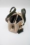 Women's Crossbody Hand and Shoulder Bag with Front Accessory Detail and Charm Accessories - 7