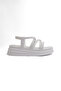 Smh 312 Cross-Strap Detailed Elastic High-Heeled Sandals - 2