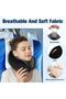 Neck Pillow for Traveling, Travel Pillows for Airplanes, 100% Pure Memory Foam Travel Neck Pillow, Adjustable Flight Pillow, Portable Plane Accessories with Eye Mask, Earplugs, Carry Bag - 6