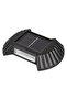 Four LED solar wall lights, 10 cm tall, 4500K neutral white light. - 3